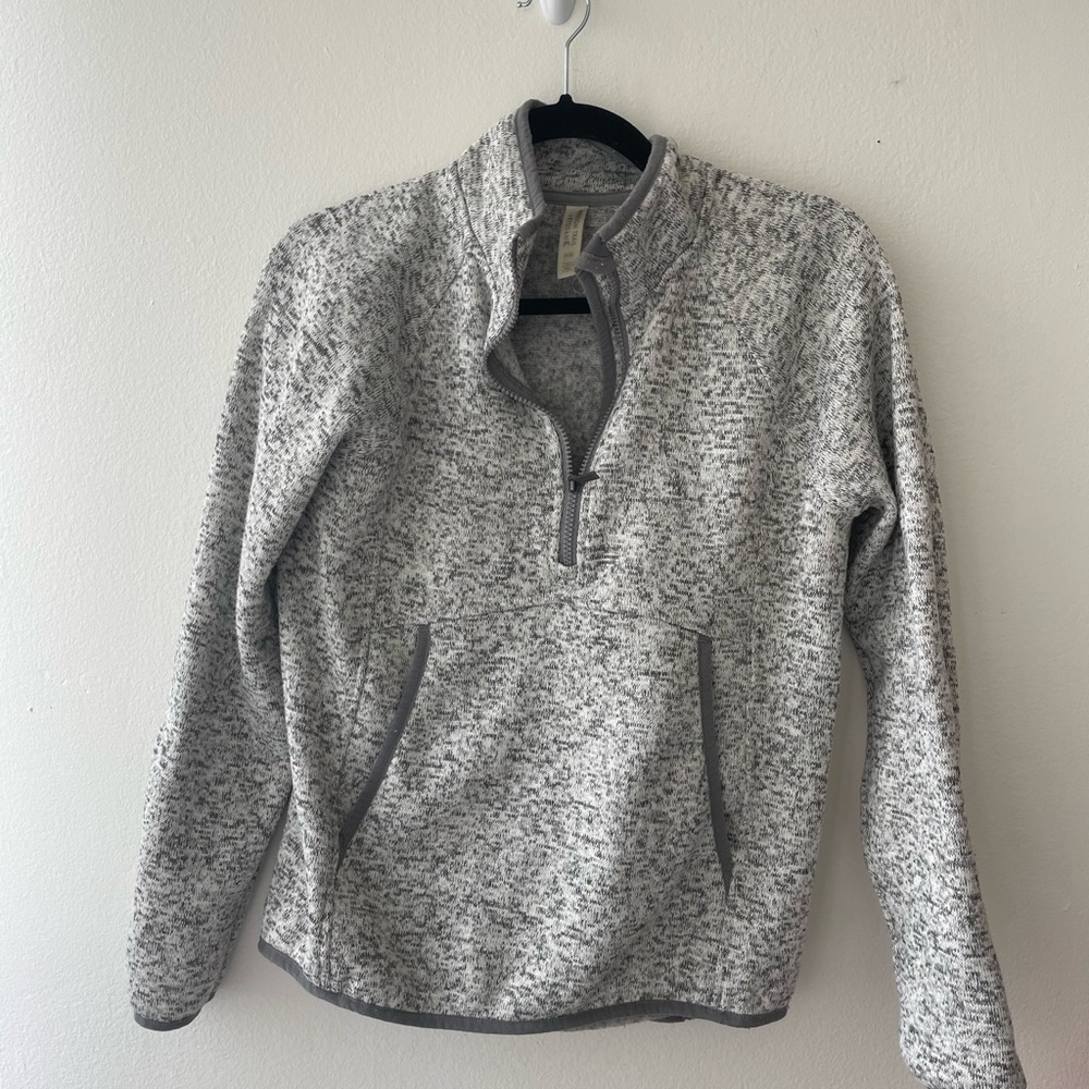 Grey Quarter-Zip